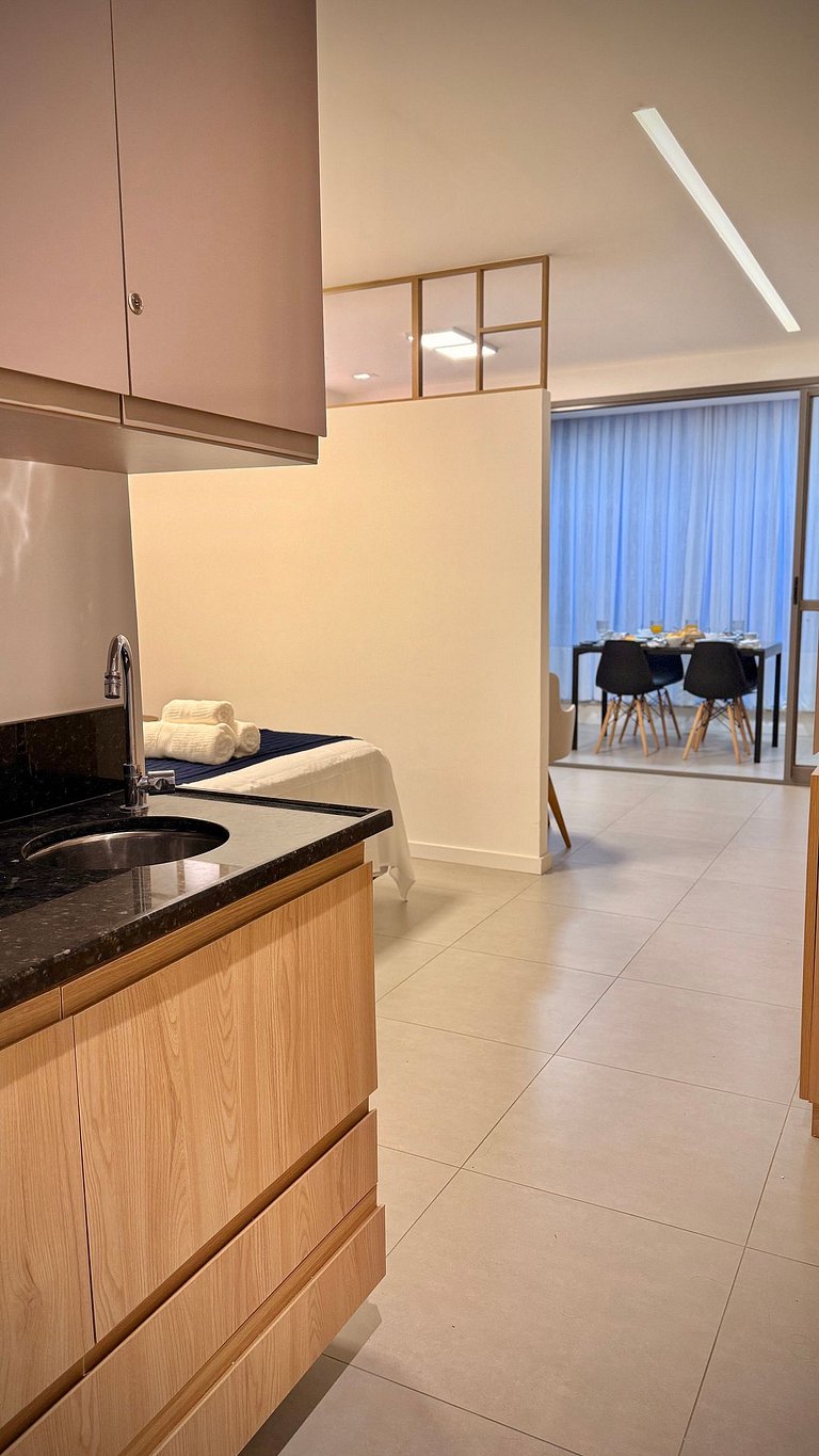 Loft Moderno bem localizado em Barro Vermelho