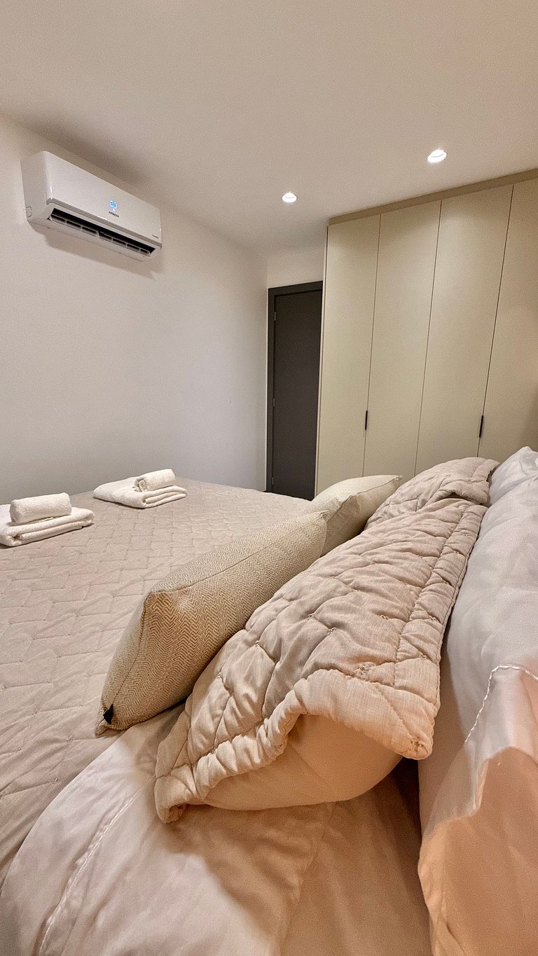 Estúdio de 1 quarto luxuoso em Jardim Camburi