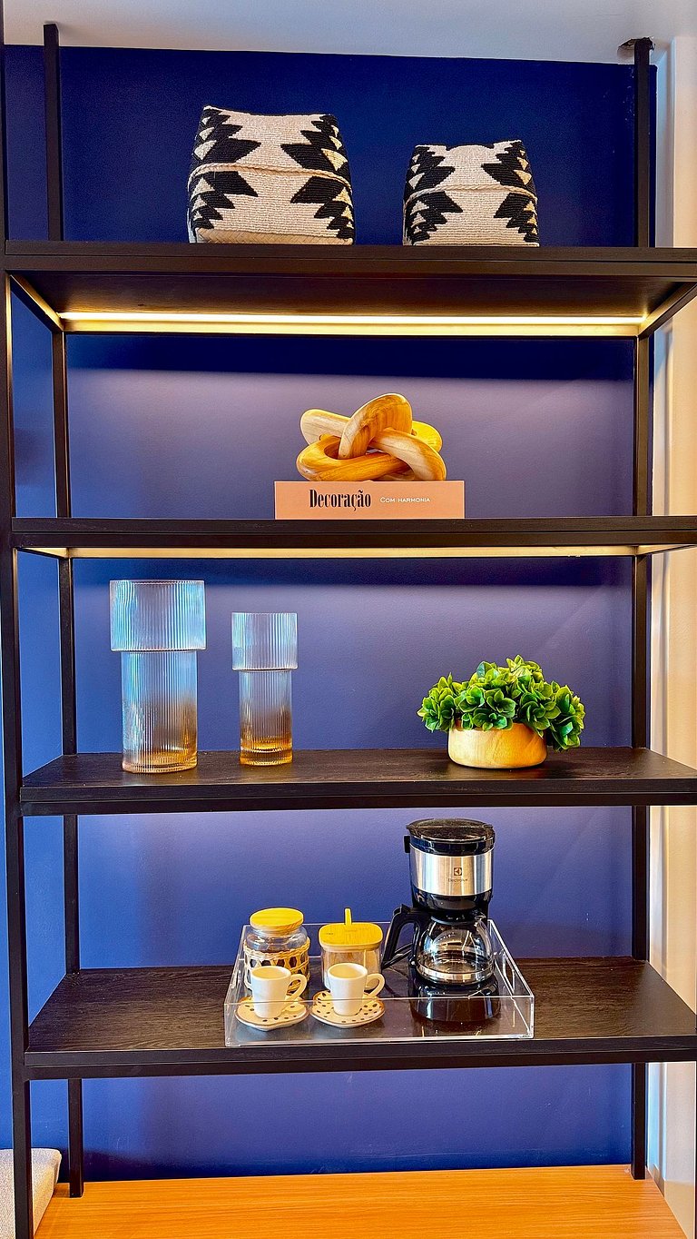 Estúdio de 1 quarto luxuoso em Jardim Camburi