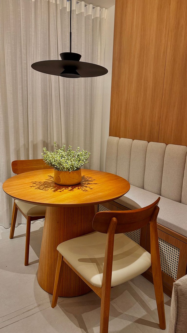 Estúdio de 1 quarto luxuoso em Jardim Camburi