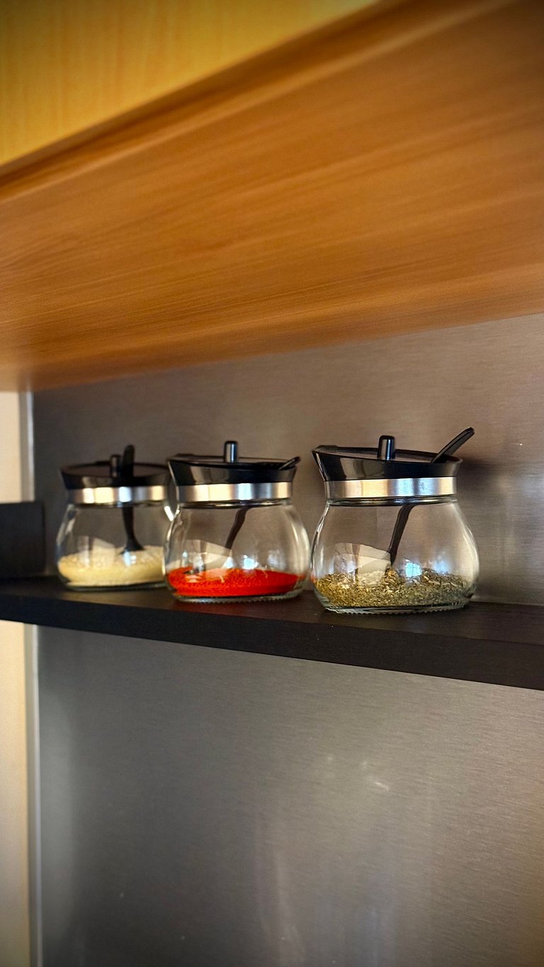 Estúdio de 1 quarto luxuoso em Jardim Camburi