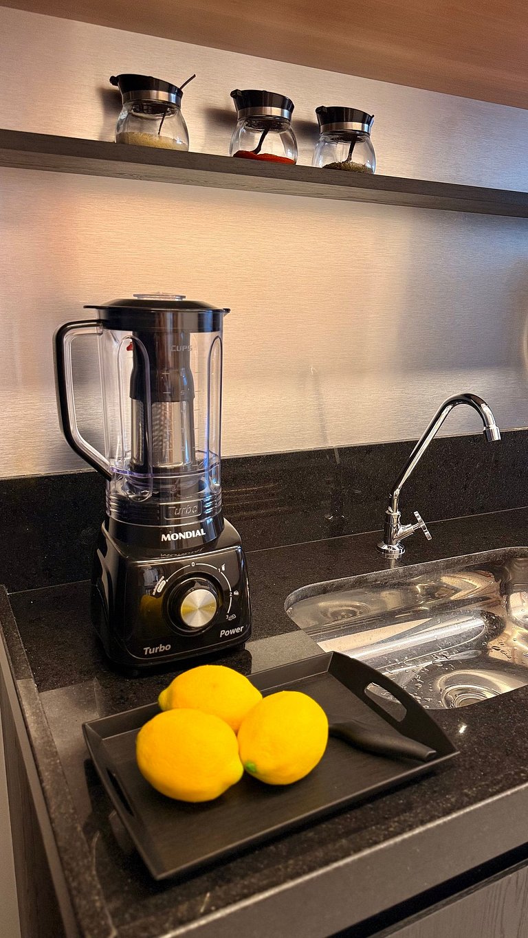 Estúdio de 1 quarto luxuoso em Jardim Camburi