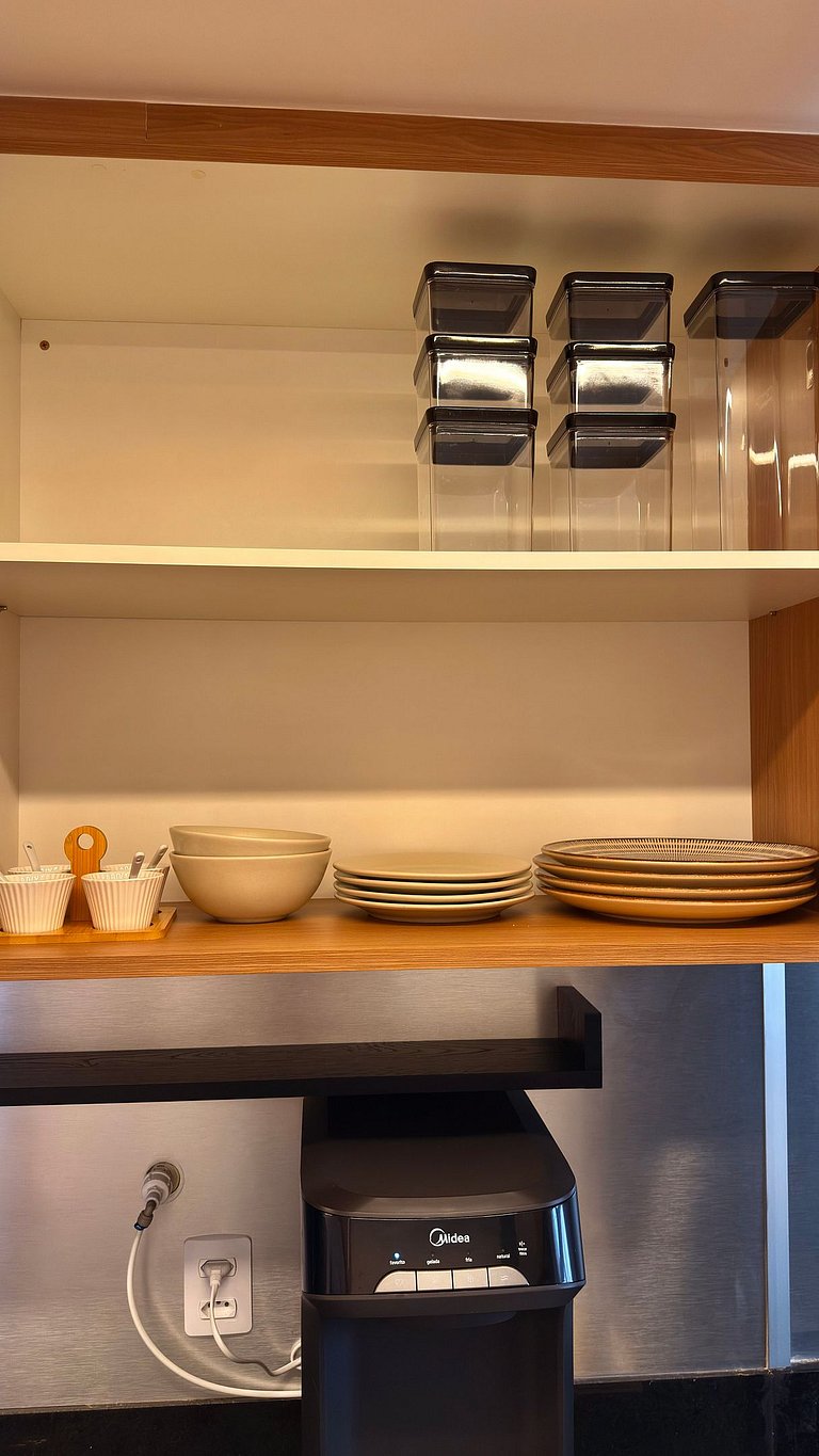 Estúdio de 1 quarto luxuoso em Jardim Camburi