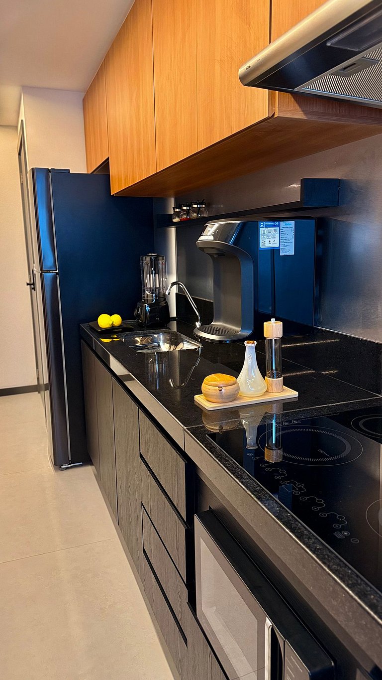 Estúdio de 1 quarto luxuoso em Jardim Camburi