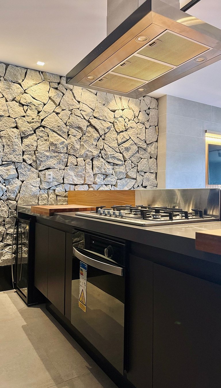 Estúdio de 1 quarto luxuoso em Jardim Camburi