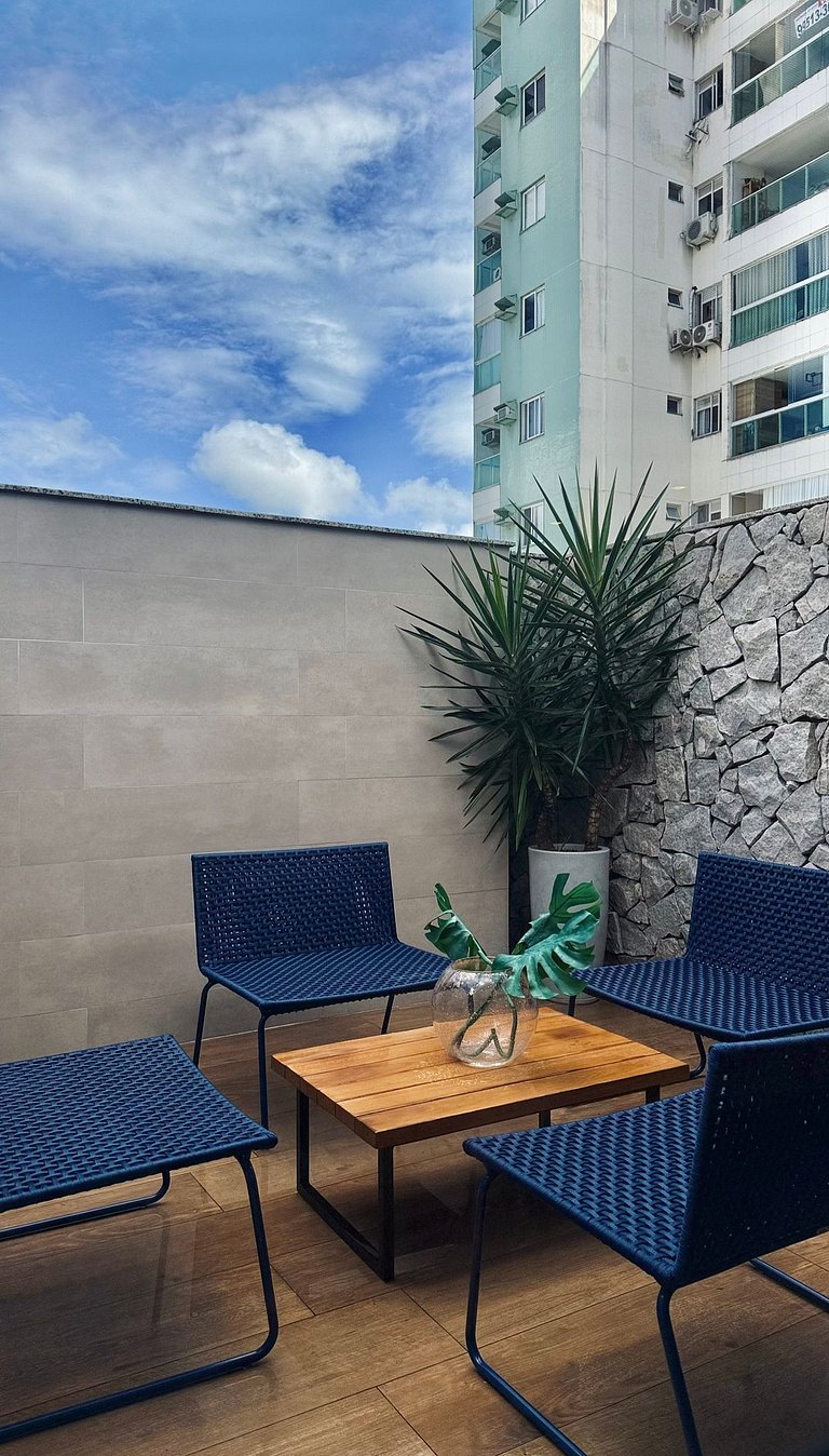 Estúdio de 1 quarto luxuoso em Jardim Camburi